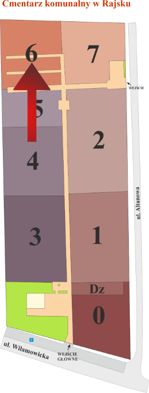 Brak mapy sektorowej