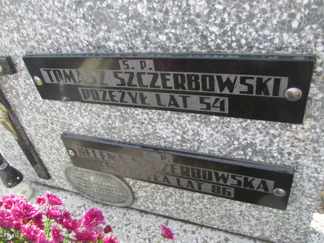 Tomasz Szczerbowski Oświęcim Gmina - Grobonet - Wyszukiwarka osób pochowanych