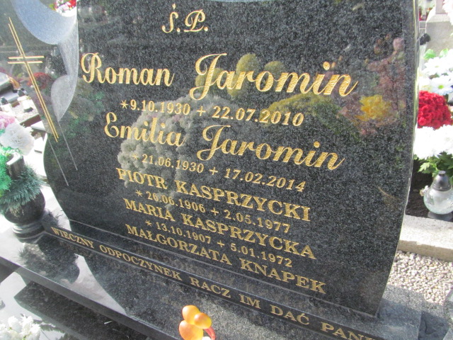 Piotr Kasprzycki 1906 Oświęcim Gmina - Grobonet - Wyszukiwarka osób pochowanych