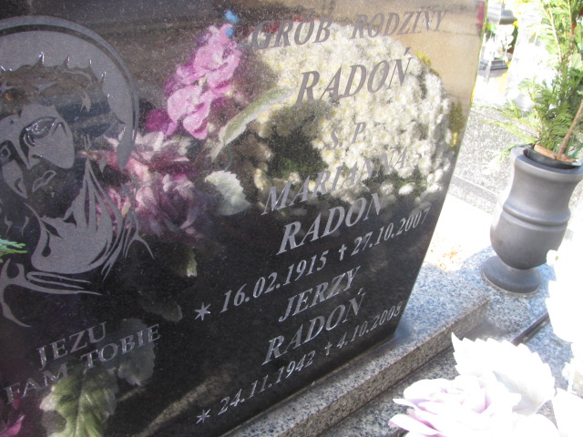 Jerzy Radoń 1942 Oświęcim Gmina - Grobonet - Wyszukiwarka osób pochowanych