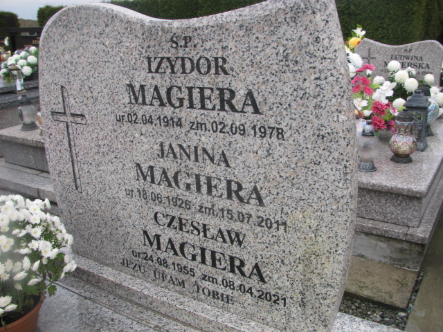 Izydor Magiera 1914 Oświęcim Gmina - Grobonet - Wyszukiwarka osób pochowanych