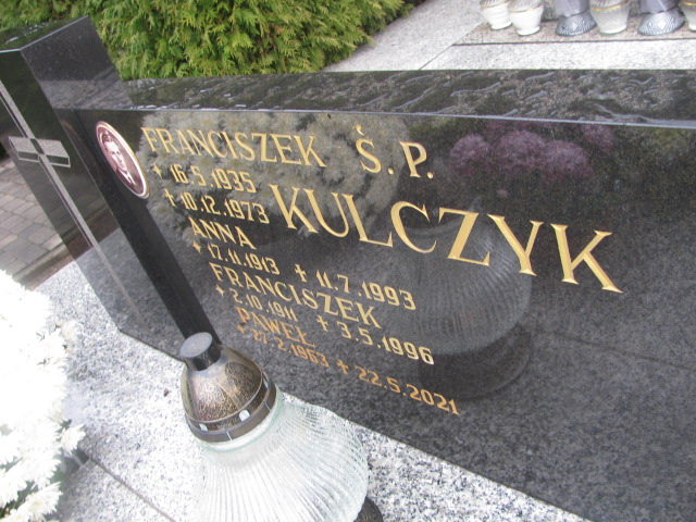 Paweł Kulczyk 1963 Oświęcim Gmina - Grobonet - Wyszukiwarka osób pochowanych